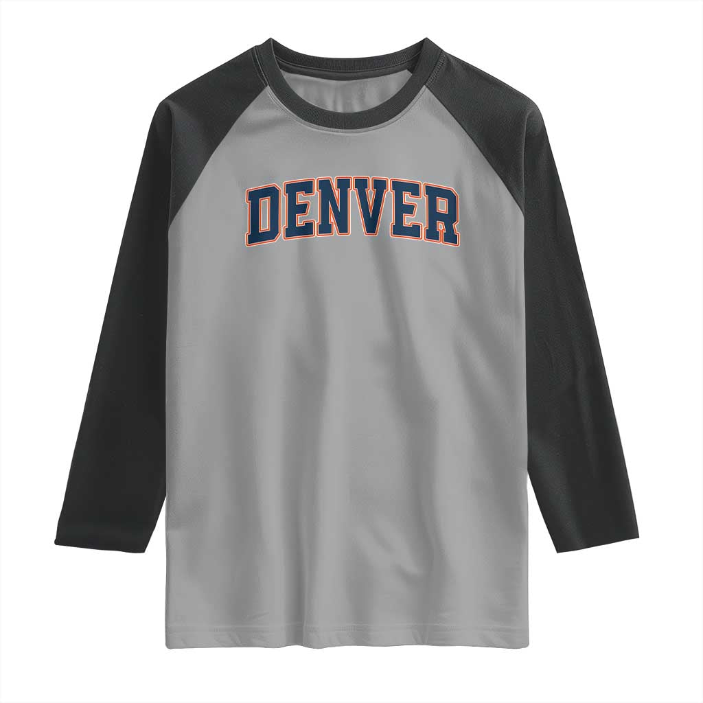 DFB Fan Raglan Shirt Vintage Sports Style 80s 90s Game Day TS10 Sport Gray Black Print Your Wear