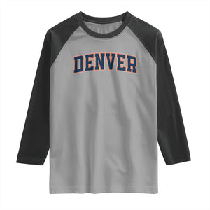 DFB Fan Raglan Shirt Vintage Sports Style 80s 90s Game Day TS10 Sport Gray Black Print Your Wear