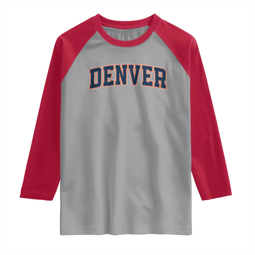 DFB Fan Raglan Shirt Vintage Sports Style 80s 90s Game Day TS10 Sport Gray Red Print Your Wear