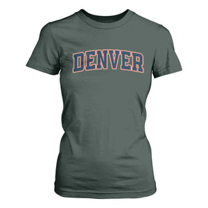 DFB Fan T Shirt For Women Vintage Sports Style 80s 90s Game Day TS10 Dark Forest Green Print Your Wear