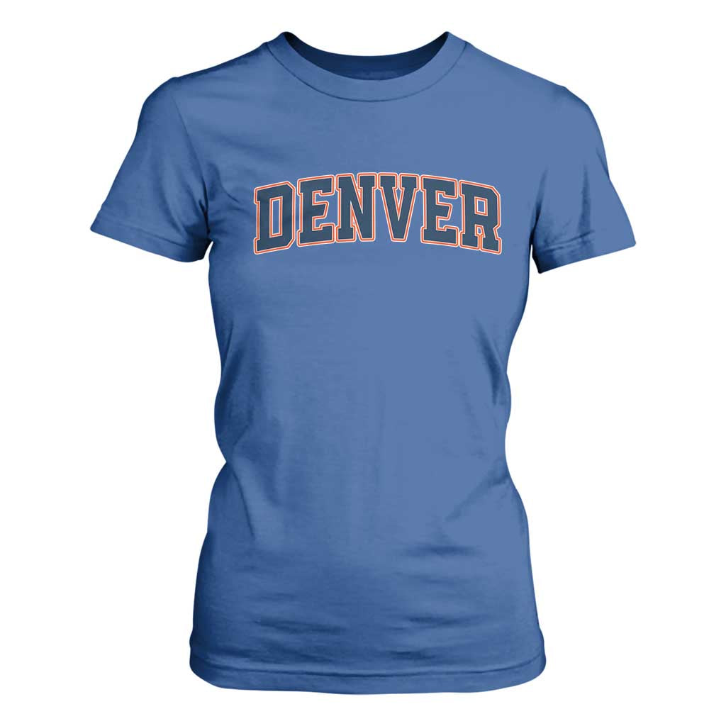 DFB Fan T Shirt For Women Vintage Sports Style 80s 90s Game Day TS10 Royal Blue Print Your Wear