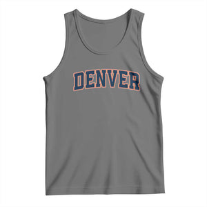 DFB Fan Tank Top Vintage Sports Style 80s 90s Game Day TS10 Black Heather Print Your Wear