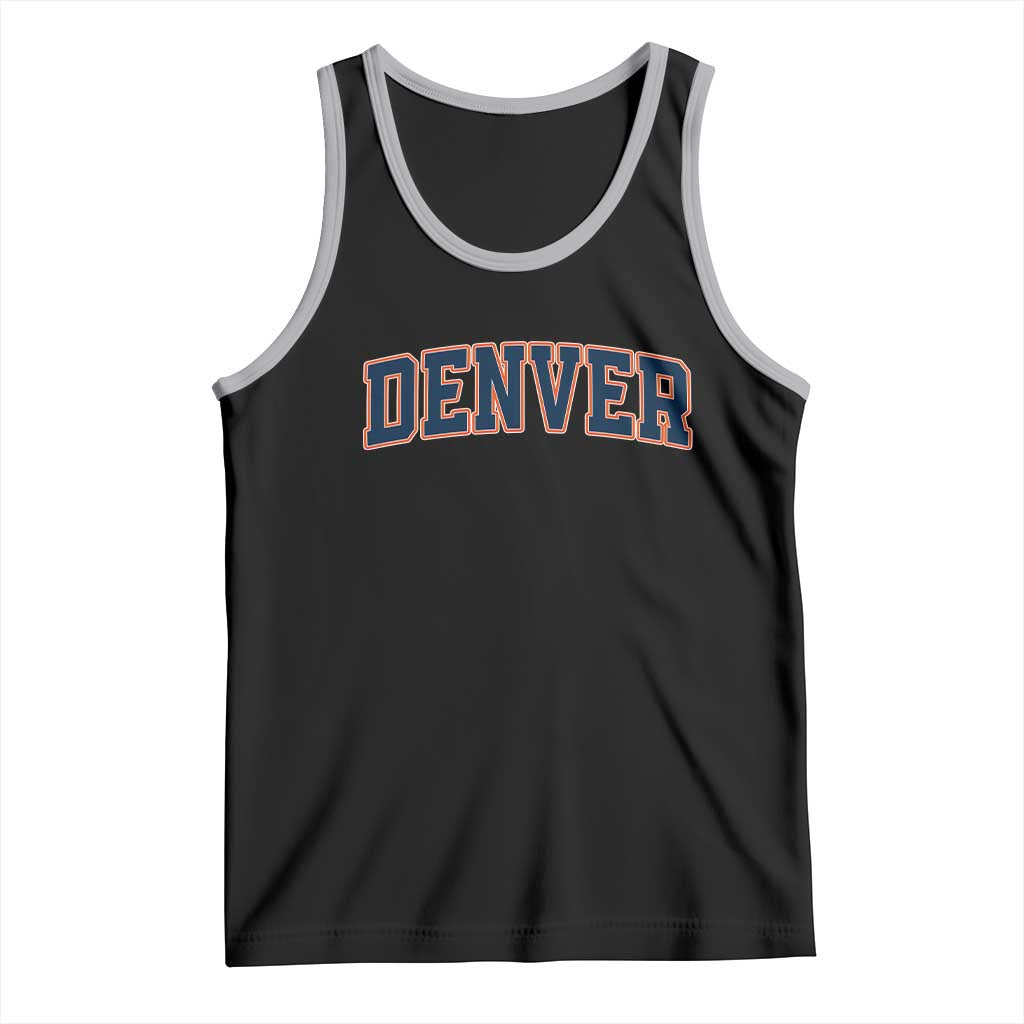 DFB Fan Tank Top Vintage Sports Style 80s 90s Game Day TS10 Black Athletic Heather Print Your Wear