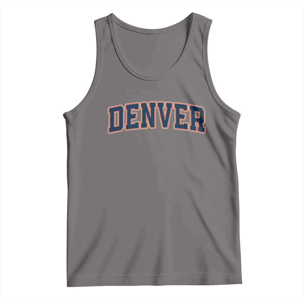 DFB Fan Tank Top Vintage Sports Style 80s 90s Game Day TS10 Deep Heather Print Your Wear