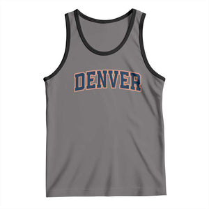 DFB Fan Tank Top Vintage Sports Style 80s 90s Game Day TS10 Deep Heather Black Print Your Wear