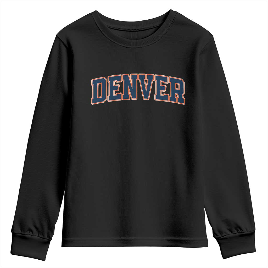 DFB Fan Youth Sweatshirt Vintage Sports Style 80s 90s Game Day TS10 Black Print Your Wear