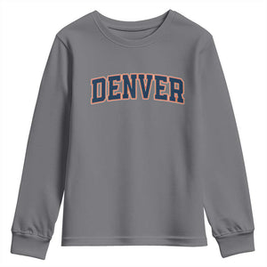DFB Fan Youth Sweatshirt Vintage Sports Style 80s 90s Game Day TS10 Charcoal Print Your Wear