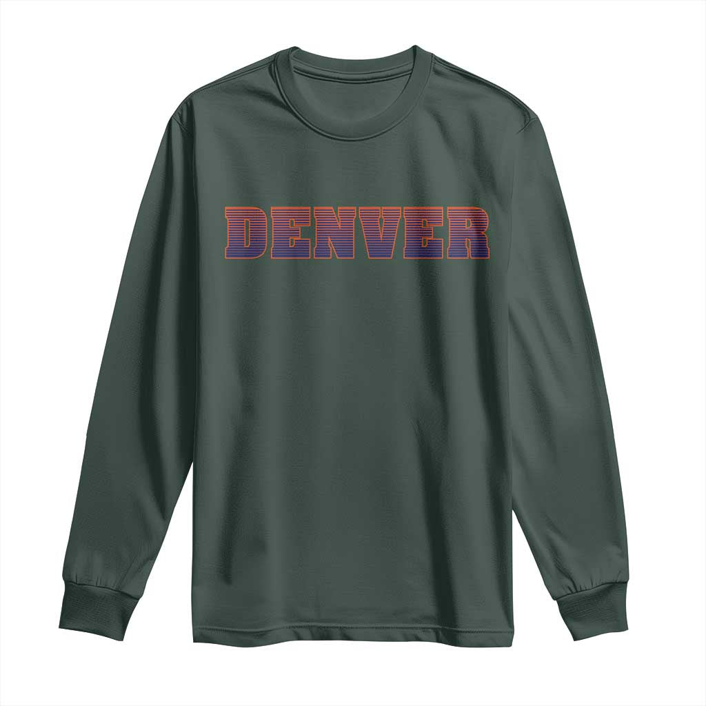 DFB Fan Long Sleeve Shirt Vintage Sports Style 80s 90s Gifts TS10 Dark Forest Green Print Your Wear