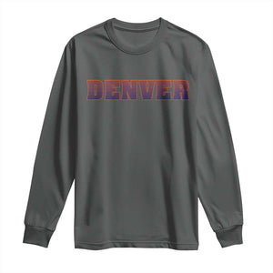 DFB Fan Long Sleeve Shirt Vintage Sports Style 80s 90s Gifts TS10 Dark Heather Print Your Wear
