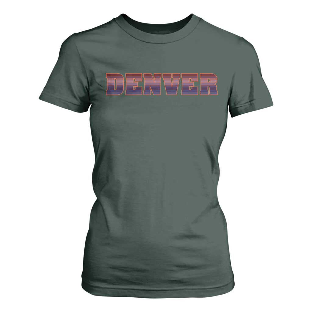 DFB Fan T Shirt For Women Vintage Sports Style 80s 90s Gifts TS10 Dark Forest Green Print Your Wear