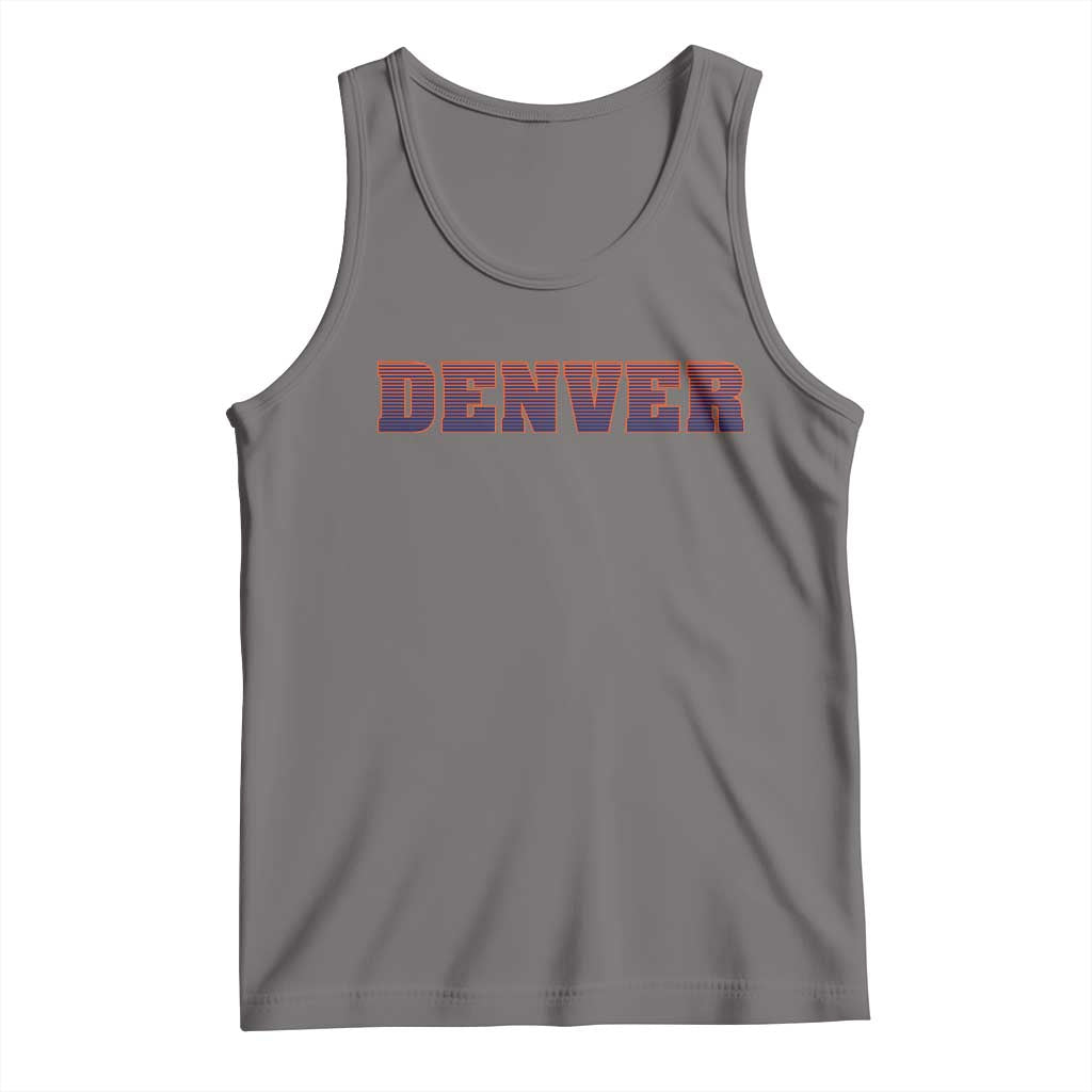 DFB Fan Tank Top Vintage Sports Style 80s 90s Gifts TS10 Deep Heather Print Your Wear