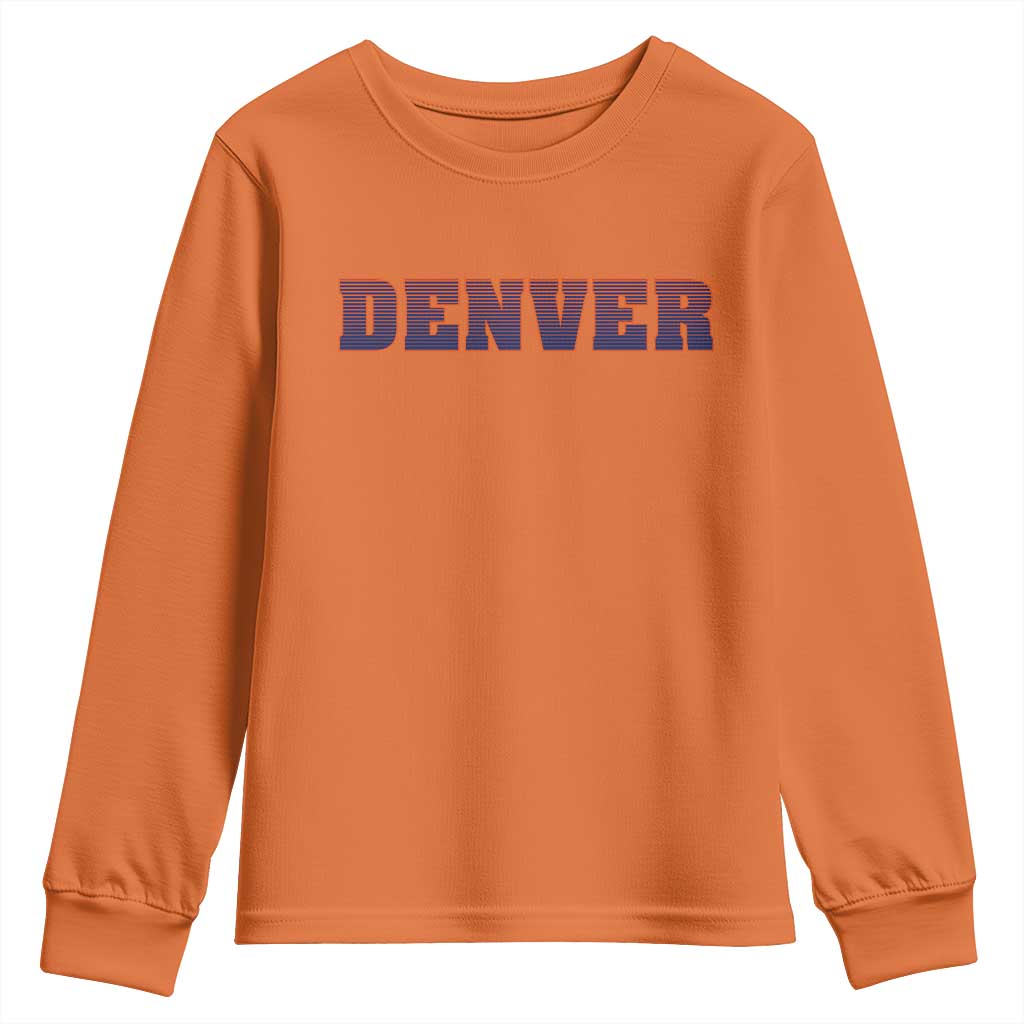 DFB Fan Youth Sweatshirt Vintage Sports Style 80s 90s Gifts TS10 Orange Print Your Wear