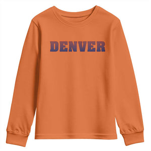 DFB Fan Youth Sweatshirt Vintage Sports Style 80s 90s Gifts TS10 Orange Print Your Wear