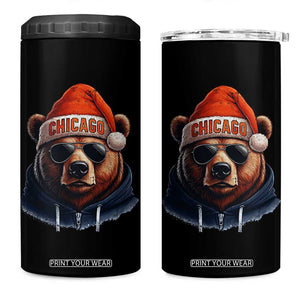 Vintage CFB Christmas 4 in 1 Can Cooler Tumbler Trendy Fan Gifts Game Day Apparel TS10 One Size: 16 oz Black Print Your Wear