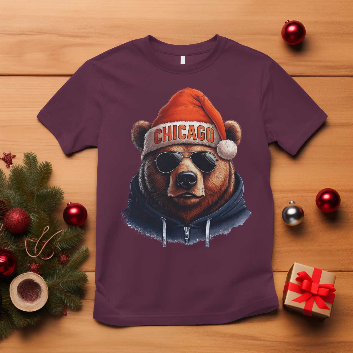 Vintage CFB Christmas T Shirt Trendy Fan Gifts Game Day Apparel TS10 Maroon Print Your Wear