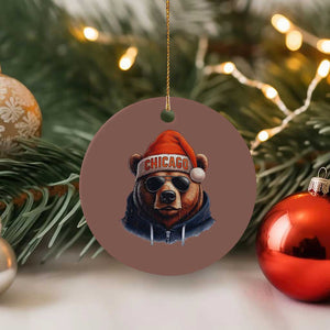 Vintage CFB Christmas Ceramic Ornament Trendy Fan Gifts Game Day Apparel TS10 1pc Mocha Print Your Wear