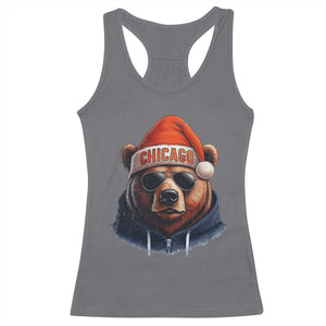 Vintage Chicago Football Christmas Racerback Tank Top Trendy Fan Gifts Game Day Apparel Bears Fan Gear - Print Your Wear