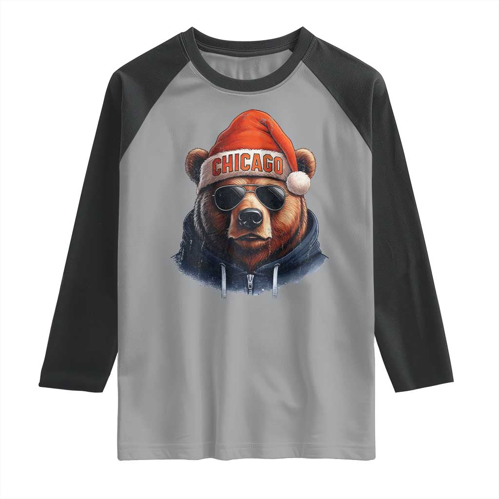 Vintage CFB Christmas Raglan Shirt Trendy Fan Gifts Game Day Apparel TS10 Sport Gray Black Print Your Wear