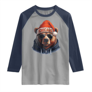 Vintage CFB Christmas Raglan Shirt Trendy Fan Gifts Game Day Apparel TS10 Sport Gray Navy Print Your Wear