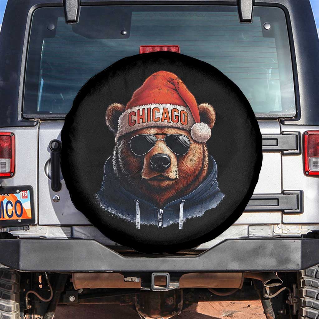 Vintage CFB Christmas Spare Tire Cover Trendy Fan Gifts Game Day Apparel TS10 No hole Black Print Your Wear