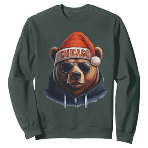 Vintage CFB Christmas Sweatshirt Trendy Fan Gifts Game Day Apparel TS10 Dark Forest Green Print Your Wear