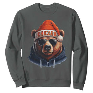 Vintage CFB Christmas Sweatshirt Trendy Fan Gifts Game Day Apparel TS10 Dark Heather Print Your Wear