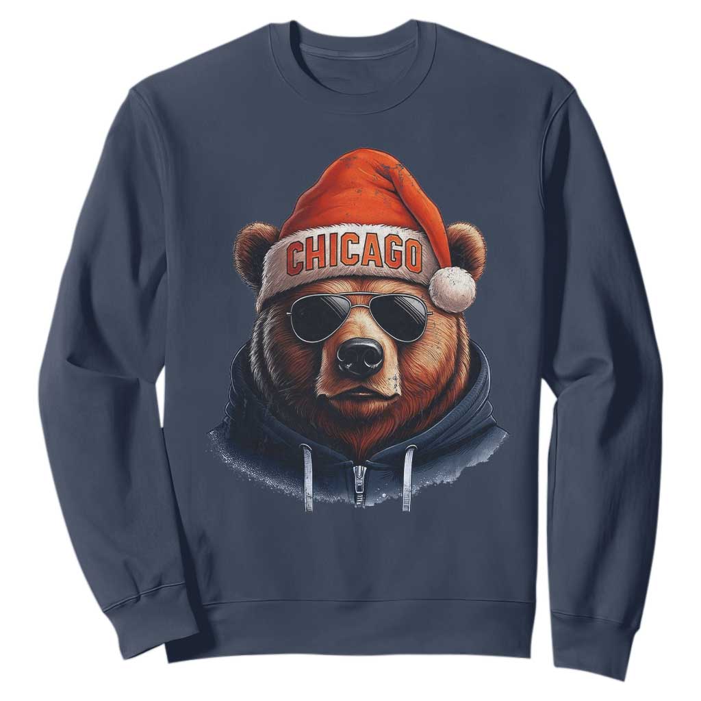 Vintage CFB Christmas Sweatshirt Trendy Fan Gifts Game Day Apparel TS10 Navy Print Your Wear