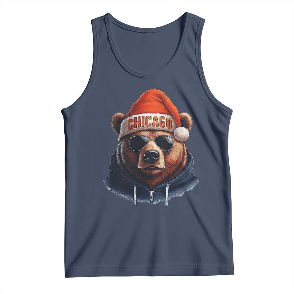 Vintage CFB Christmas Tank Top Trendy Fan Gifts Game Day Apparel TS10 Navy Print Your Wear