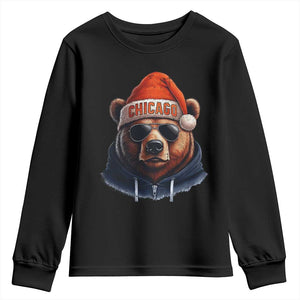 Vintage CFB Christmas Youth Sweatshirt Trendy Fan Gifts Game Day Apparel TS10 Black Print Your Wear