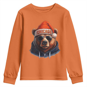 Vintage CFB Christmas Youth Sweatshirt Trendy Fan Gifts Game Day Apparel TS10 Orange Print Your Wear