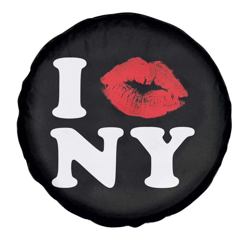I Love NY Spare Tire Cover Sexy Lips Red Lipstick Kiss New York Lover Travel Gift TS10 Print Your Wear