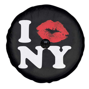 I Love NY Spare Tire Cover Sexy Lips Red Lipstick Kiss New York Lover Travel Gift TS10 Print Your Wear