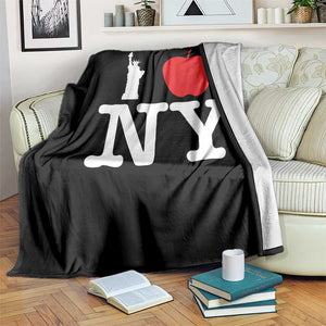 I Love NY Throw Blanket New York Lover Travel Gift TS10 Print Your Wear
