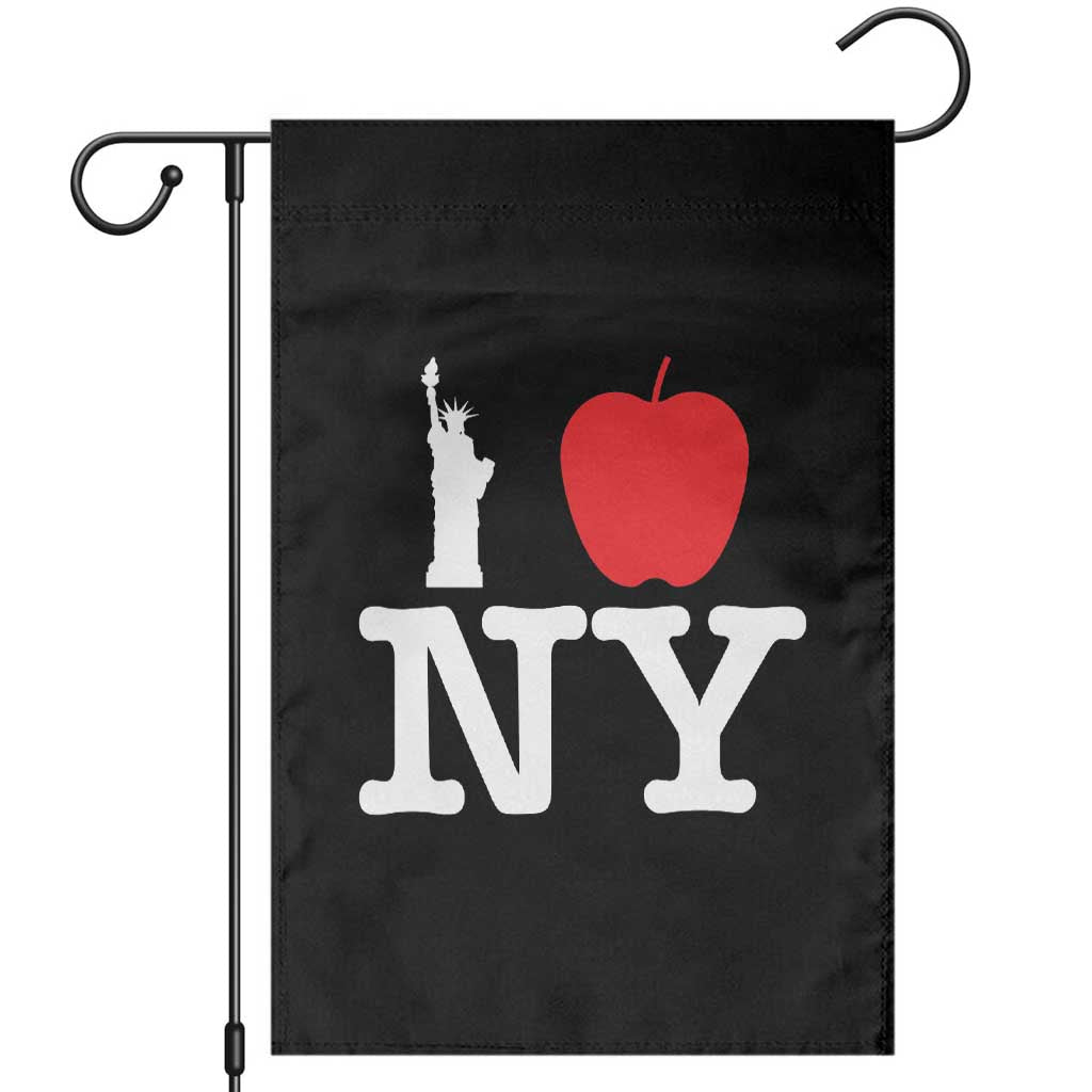 I Love NY Garden Flag New York Lover Travel Gift TS10 Black Print Your Wear