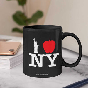I Love NY Coffee Mug New York Lover Travel Gift TS10 Print Your Wear