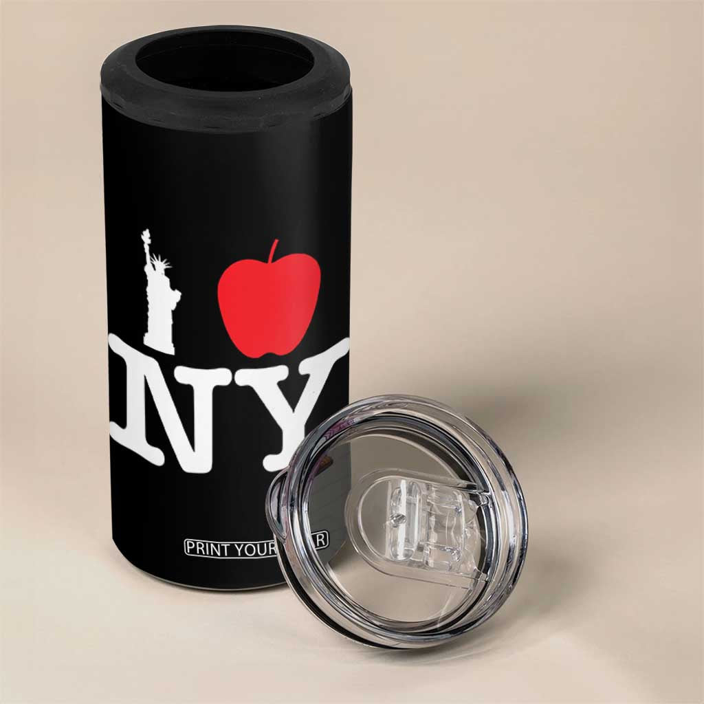 I Love NY 4 in 1 Can Cooler Tumbler New York Lover Travel Gift TS10 Print Your Wear