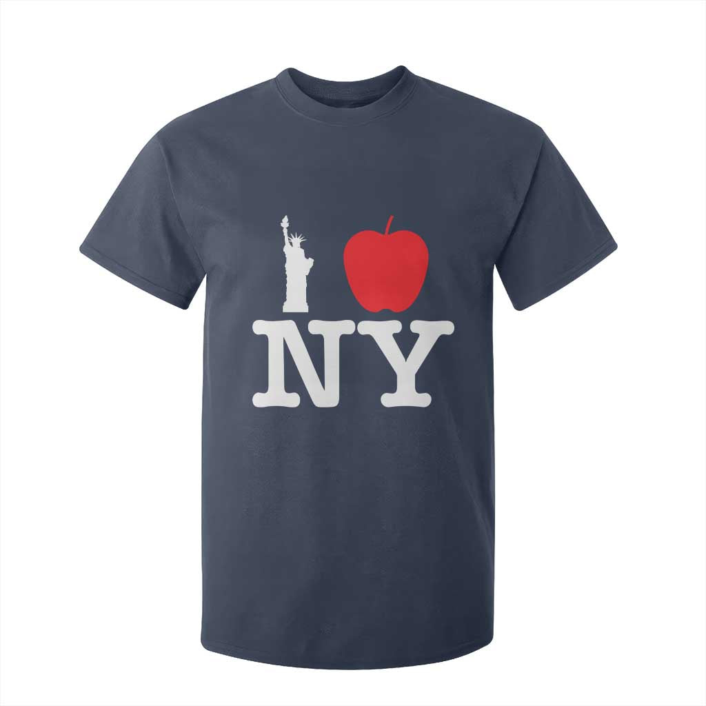 I Love NY T Shirt For Kid New York Lover Travel Gift TS10 Navy Print Your Wear