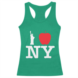 I Love NY Racerback Tank Top New York Lover Travel Gift TS10 Irish Green Print Your Wear