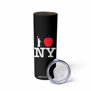 I Love NY Skinny Tumbler New York Lover Travel Gift TS10 Print Your Wear