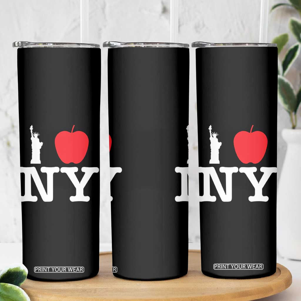 I Love NY Skinny Tumbler New York Lover Travel Gift TS10 Print Your Wear