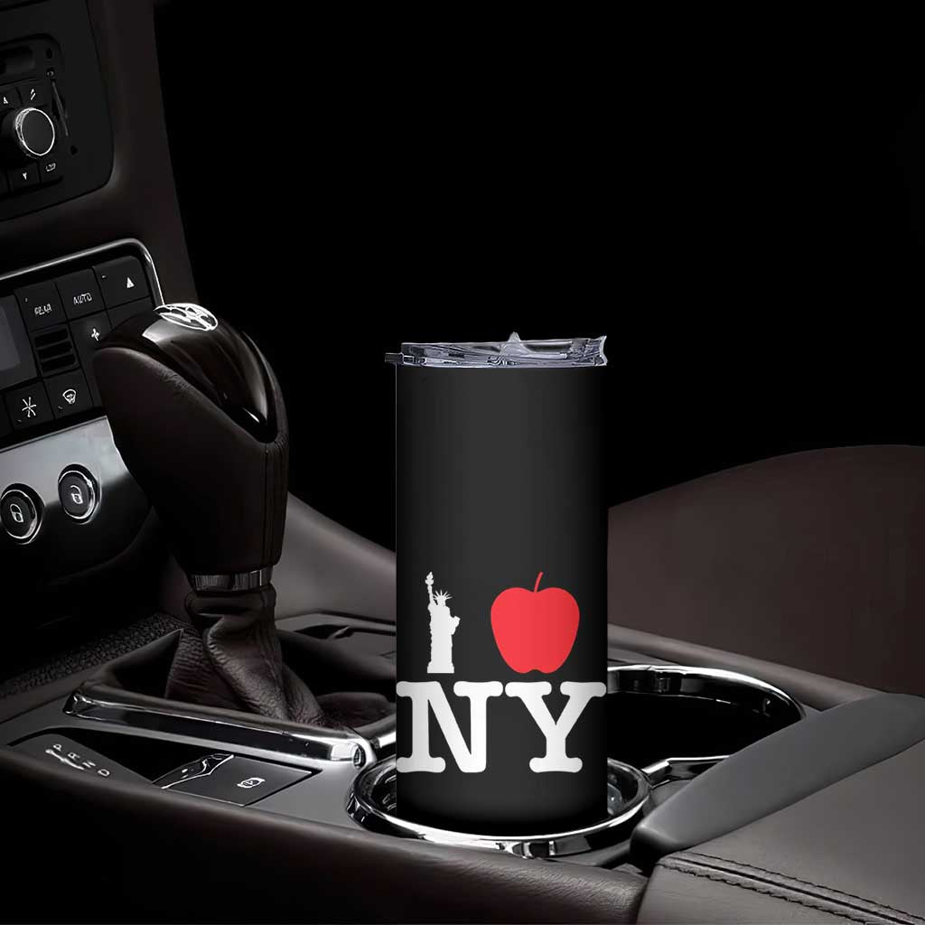 I Love NY Skinny Tumbler New York Lover Travel Gift TS10 Print Your Wear