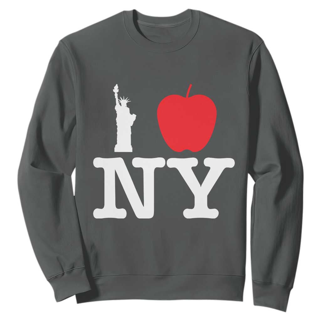 I Love NY Sweatshirt New York Lover Travel Gift - Print Your Wear