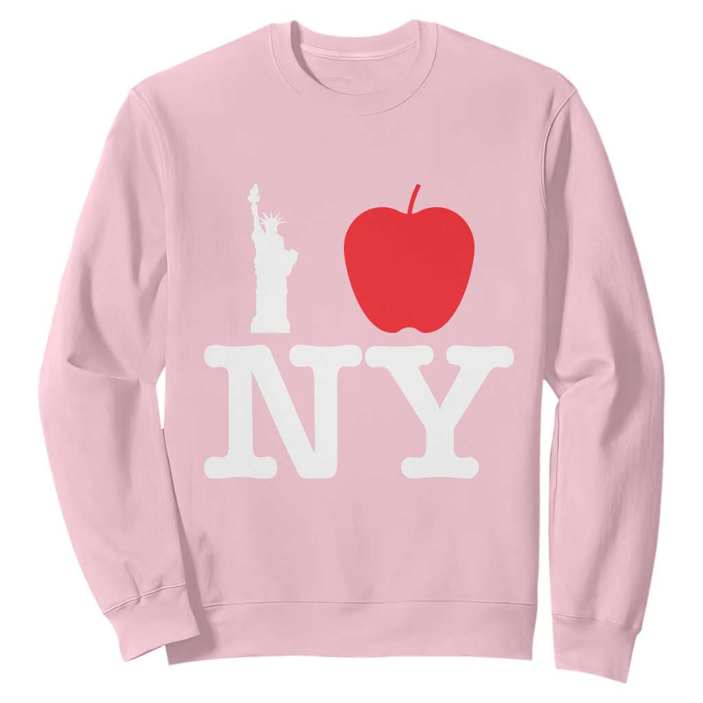 I Love NY Sweatshirt New York Lover Travel Gift - Print Your Wear