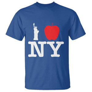 I Love NY T Shirt New York Lover Travel Gift TS10 Royal Blue Print Your Wear