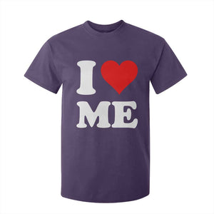 I Love Me T Shirt For Kid Funny Self Love Heart Positive Vibes TS10 Purple Print Your Wear