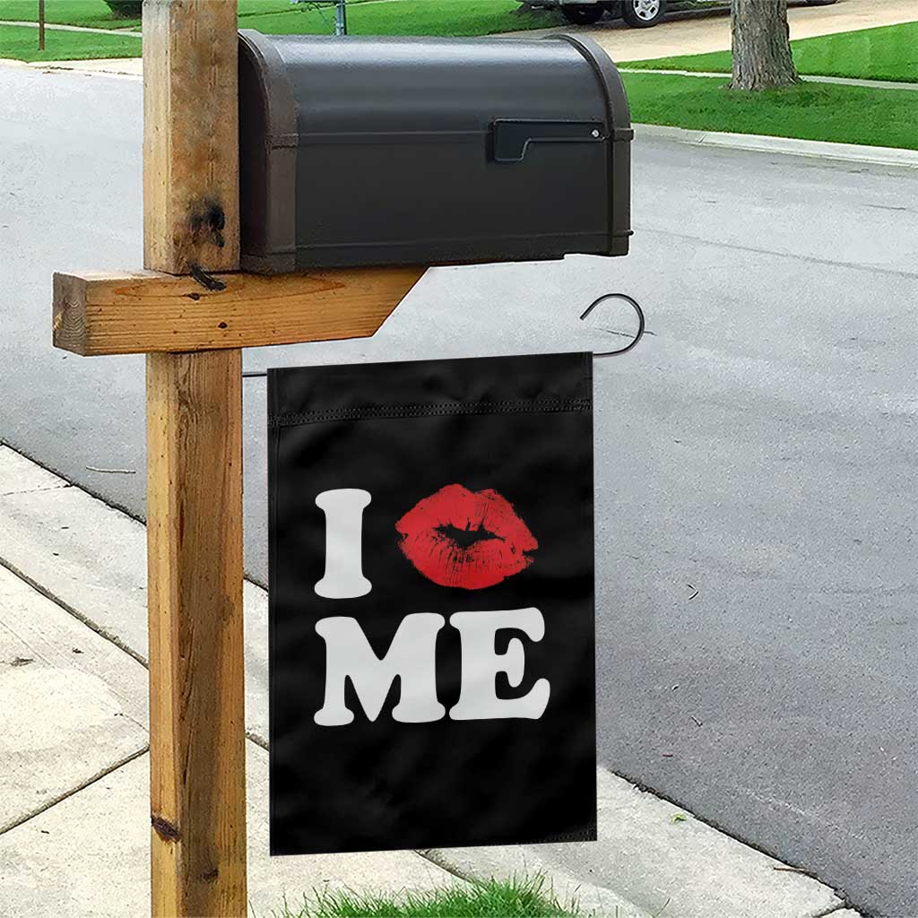 I Love ME Garden Flag Sexy Lips Red Lipstick Kiss Self Love TS10 Print Your Wear