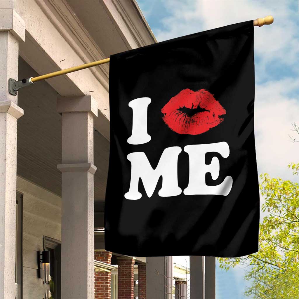 I Love ME Garden Flag Sexy Lips Red Lipstick Kiss Self Love TS10 Print Your Wear