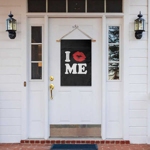 I Love ME Garden Flag Sexy Lips Red Lipstick Kiss Self Love TS10 Print Your Wear