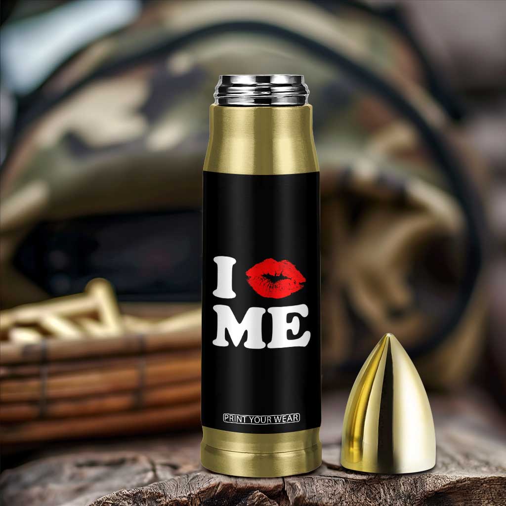 I Love ME Bullet Tumbler Sexy Lips Red Lipstick Kiss Self Love TS10 Print Your Wear