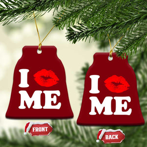 I Love ME Ceramic Ornament Sexy Lips Red Lipstick Kiss Self Love TS10 Print Your Wear